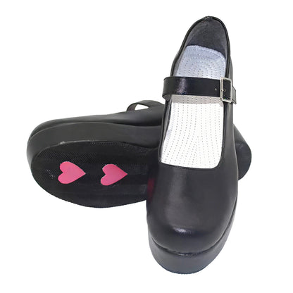 Cosmic Princess Kaguya! Noi Komazawa Black Cosplay Shoes
