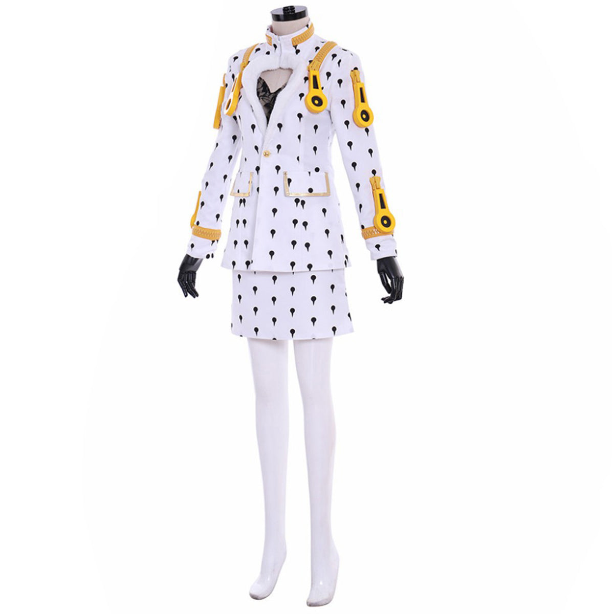 JoJo's Bizarre Adventure: Vento Aureo Golden Wind Bruno Buccellati Bruno Bucciarati Female Cosplay Costume