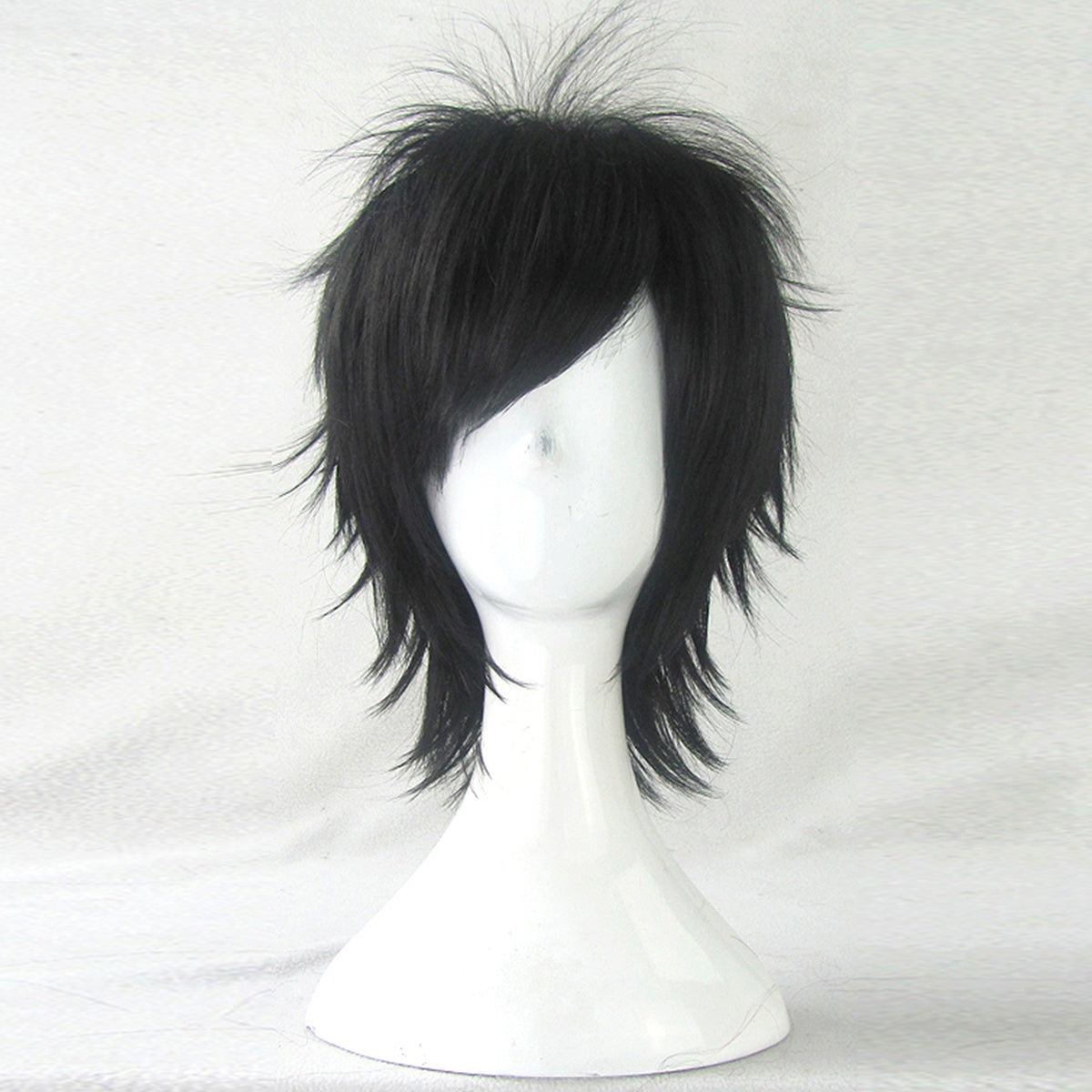 Fairy Tail Rogue Cheney Black Cosplay Wig