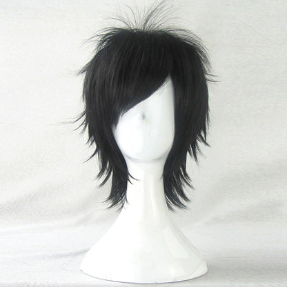 Fairy Tail Rogue Cheney Black Cosplay Wig