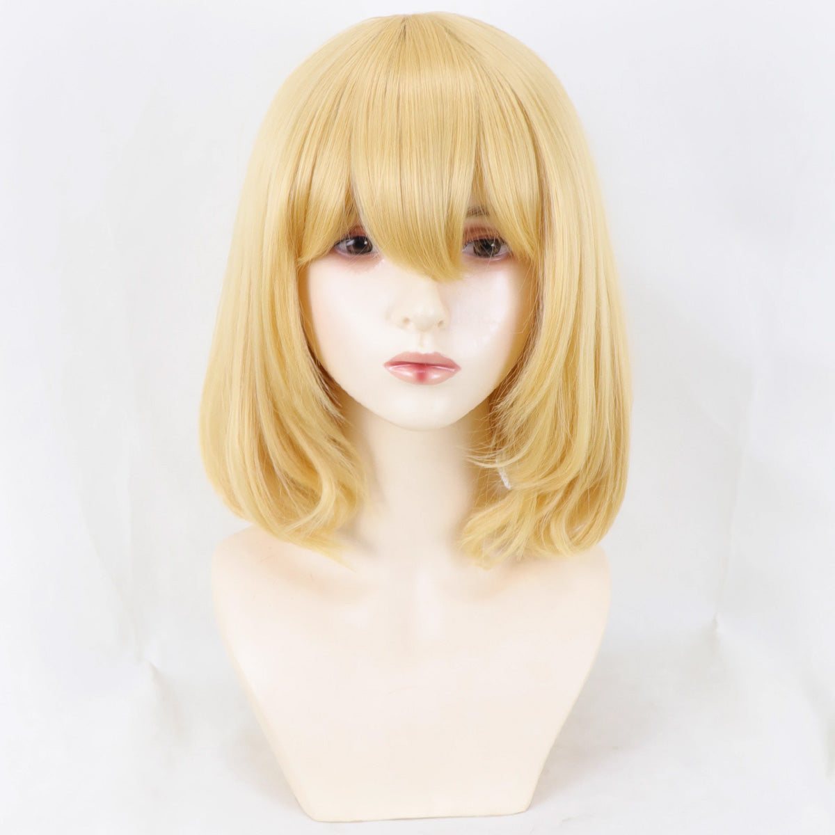 Transformers Female Bumblebee Golden Cosplay Wig