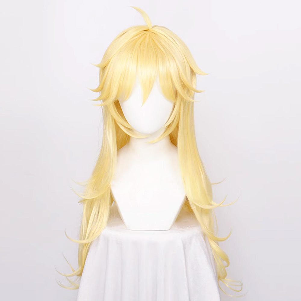 Peluca de cosplay Honkai: Star Rail Welt Yang Brown