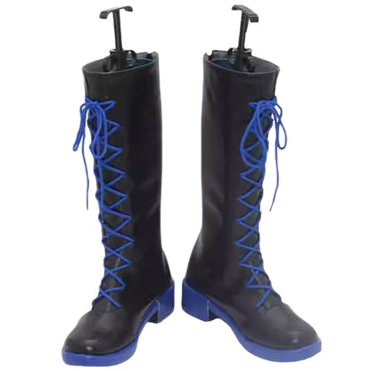 Genshin Impact Paimon Weiß Rosa Schuhe Cosplay Stiefel