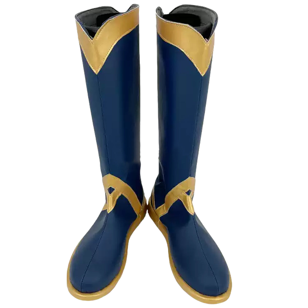 League of Legends LOL Spirit Blosssom Aphelios Blue Shoes Cosplay Boots