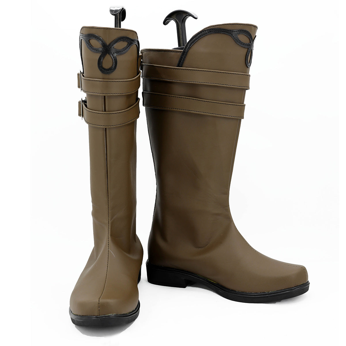 Devil May Cry 3 Vergil Brown Shoes Cosplay Boots