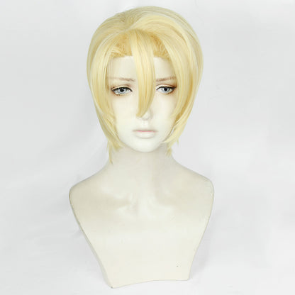 FE: Three Houses Dimitri Alexandre Bladud Light Golden Cosplay Wig