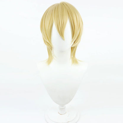 Genshin Impact Yelan Noir Violet Cosplay Perruque