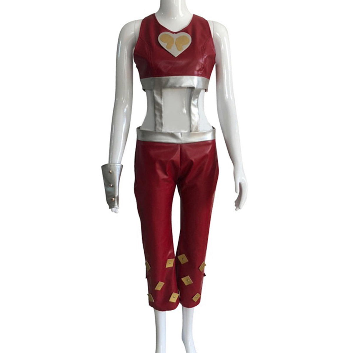 Jojo'S Bizarre Adventure：Stone Ocean Cujoh Jolyne Red Cosplay Costume
