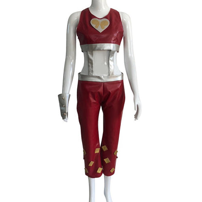 Jojo'S Bizarre Adventure：Stone Ocean Cujoh Jolyne Red Cosplay Costume