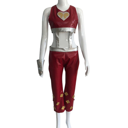 Jojo'S Bizarre Adventure：Stone Ocean Cujoh Jolyne Red Cosplay Costume