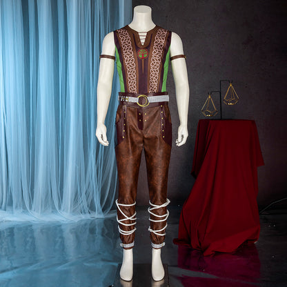 Baldur's Gate III BG3 Halsin Camp Cosplay Costume