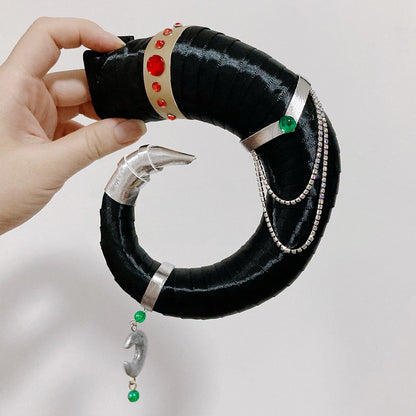 Critical Role Mollymauk Tealeaf Horn Cosplay Accessory Prop