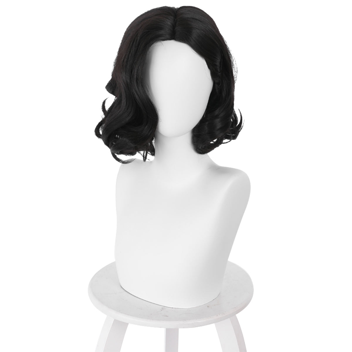 RE 8 Village Alcina Dimitrescu Vampire Lady Dimitrescu Black Cosplay Wig