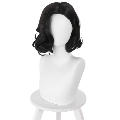 RE 8 Village Alcina Dimitrescu Vampire Lady Dimitrescu Black Cosplay Wig