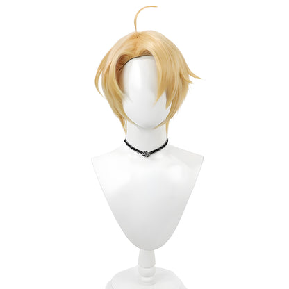 Chainsaw Man Denji Goldene Cosplay Perücke