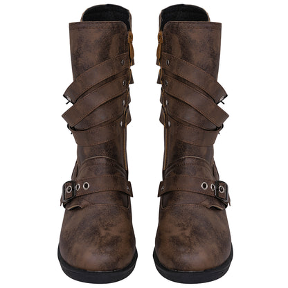 RE 9 RE Requiem Grace Ashcroft Brown Cosplay Shoes