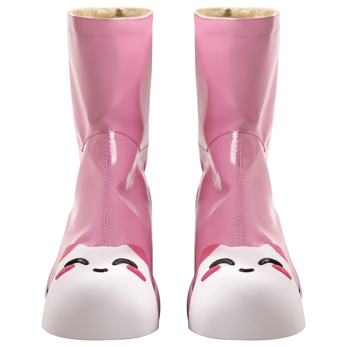 Akatsuki Deidara de Naruto Halloween zapatos blancos botas de Cosplay