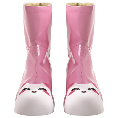 Akatsuki Deidara de Naruto Halloween zapatos blancos botas de Cosplay