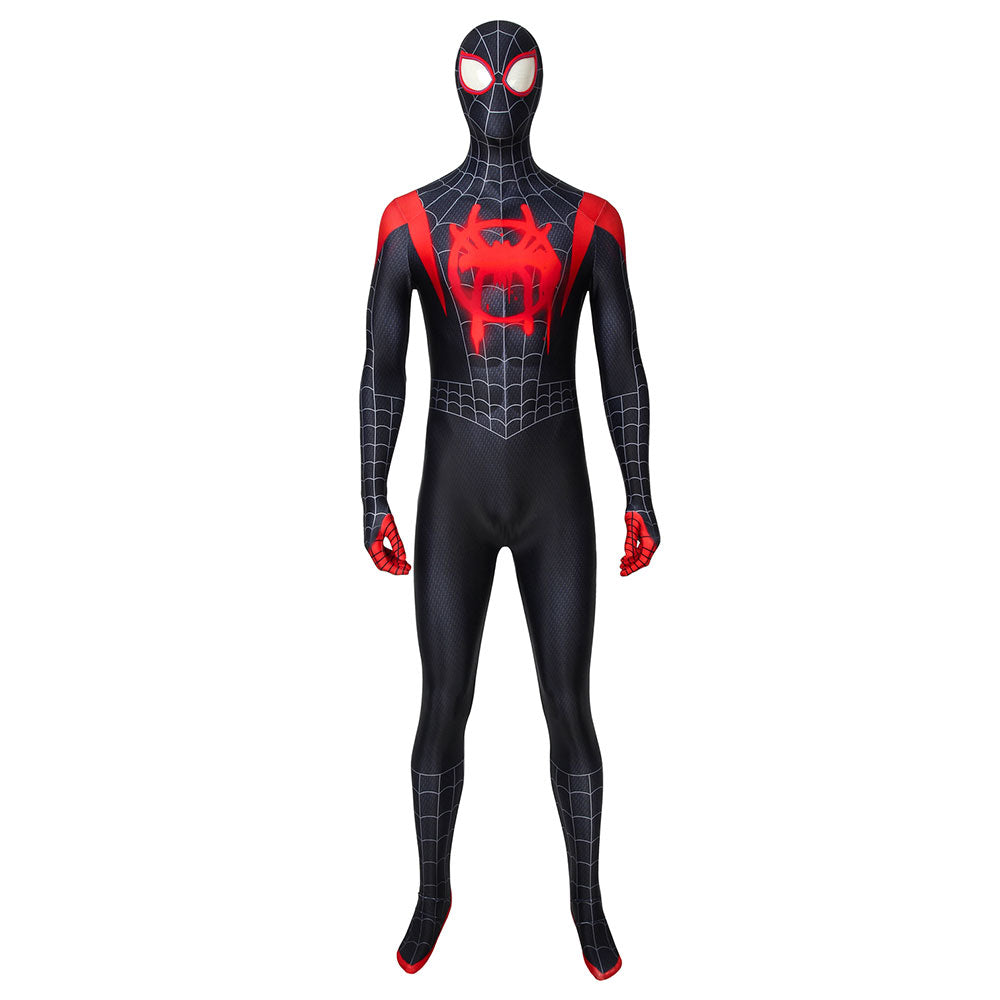 Spider-Man: Into the Spider-Verse Miles Morales Zentai Jumpsuit Cosplay Costume