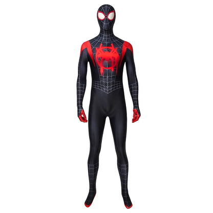 Spider-Man: Into the Spider-Verse Miles Morales Zentai Jumpsuit Cosplay Costume