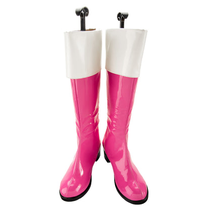 Yakuza Haruka Sawamura Pink Shoes Cosplay Boots