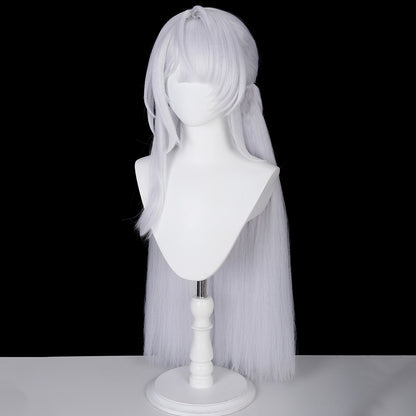 Zenless Zone Zero Velina Airgid White Cosplay Wig