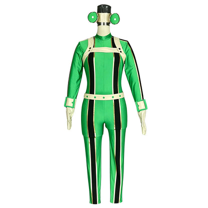 MHA Boku No Hero Akademia Tsuyu Asui Battle Suit Cosplay Costume
