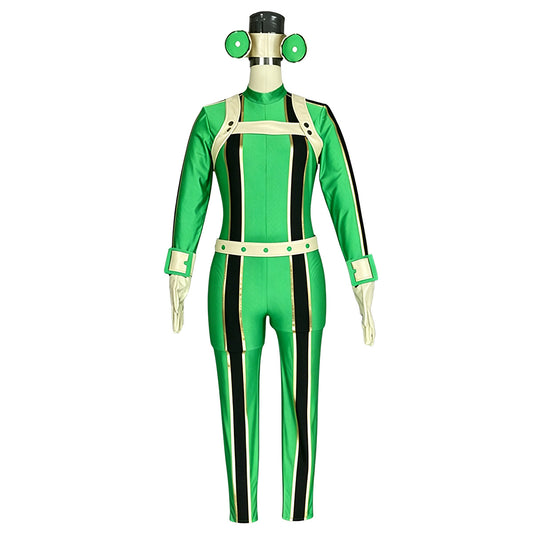MHA Boku No Hero Akademia Tsuyu Asui Battle Suit Cosplay Costume