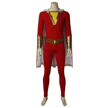 Captain Shazam Shazam Cosplay Costume
