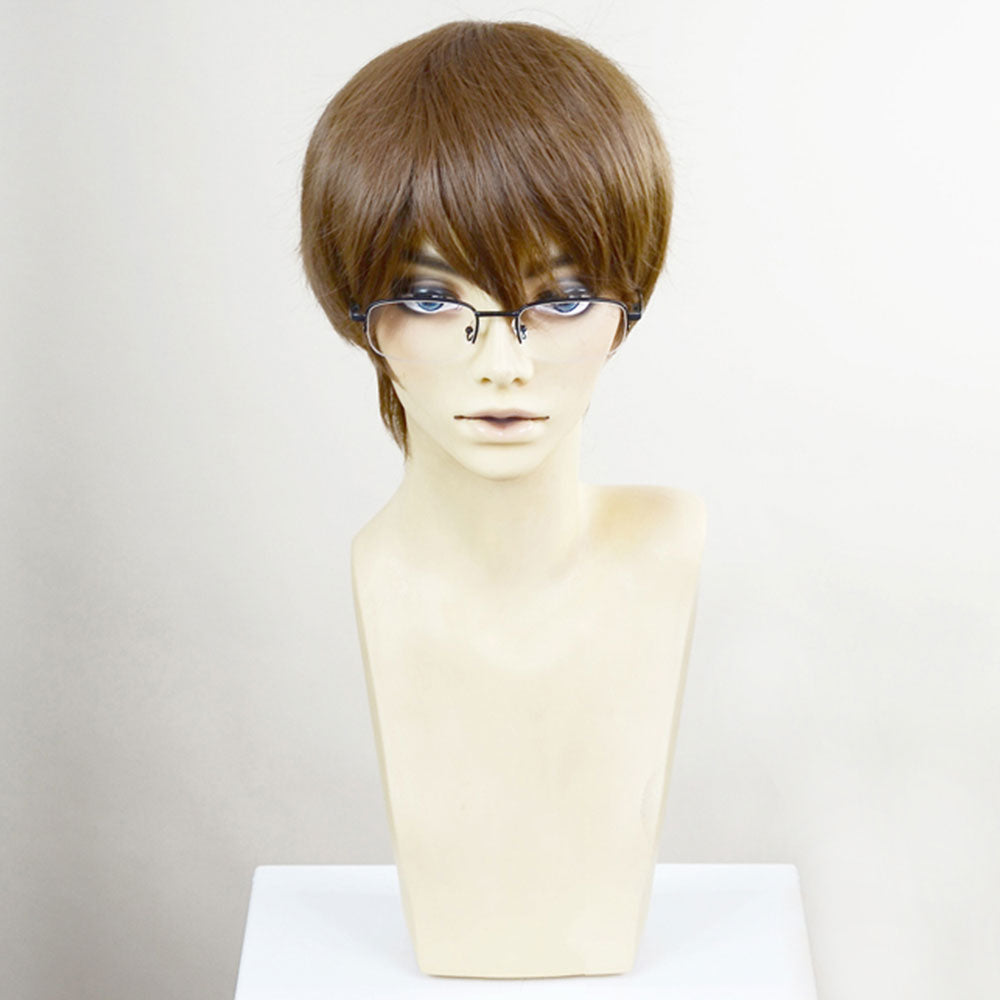 Fire Force Enen No Shouboutai Takehisa Hinawa Brown Cosplay Wig
