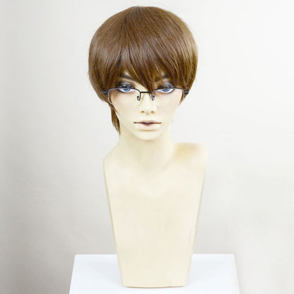 Fire Force Enen No Shouboutai Takehisa Hinawa Brown Cosplay Wig