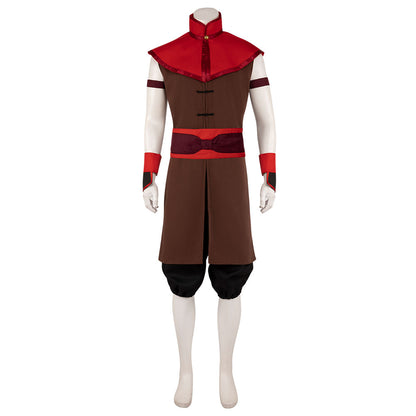 Avatar The Last Airbender Sokka Red Cosplay Costume