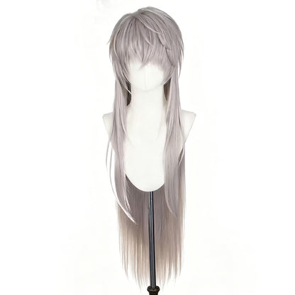 Honkai: Star Rail Arlan Silber Cosplay Perücke