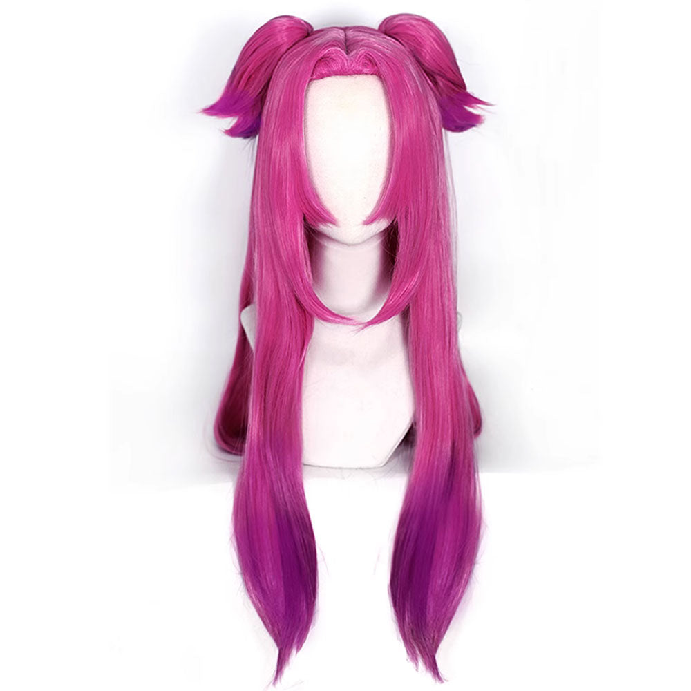 Pink Razorback Lol League Of Legends LOL Alune Pink Cosplay Wig – Gcosplay