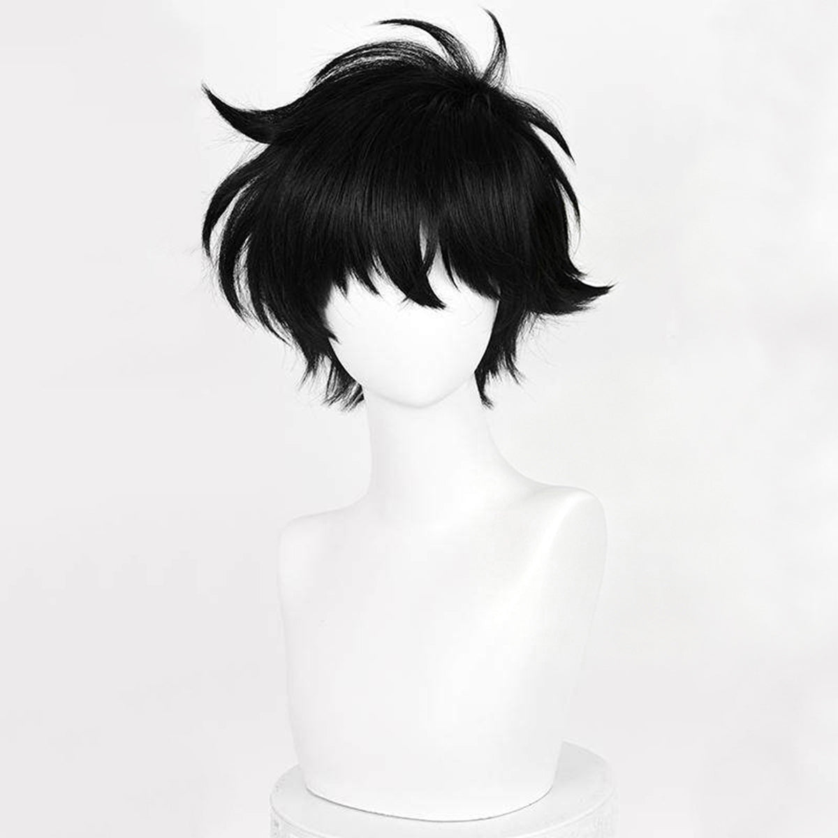 Detective Conan Kid the Phantom Thief Black Cosplay Wig
