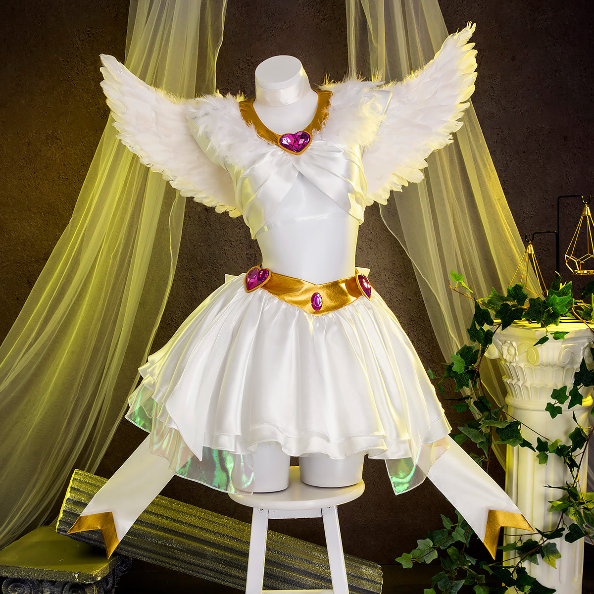 Pre-OrderNew Panty And Stocking with Garterbelt Angel Panty Cosplay Gcosplay Pre-OrderNew Panty And Stocking with Garterbelt Angel Panty Cosplay Gcosplay