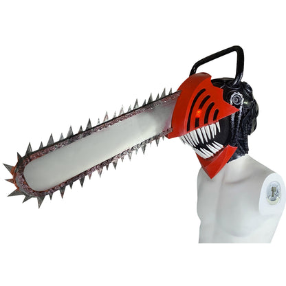 CSM Denji Helmet Chainsaw Cosplay Weapon Prop Non-vibrating chainsaw
