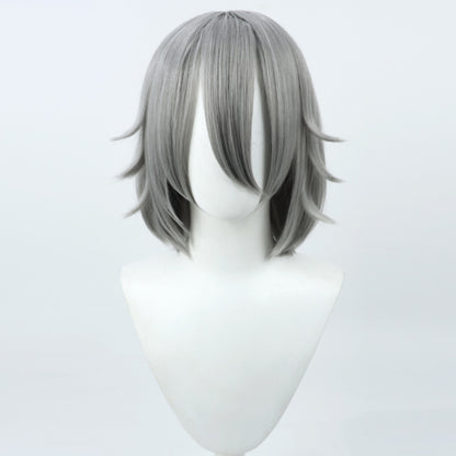 Zhongli von Genshin Impact Halloween braune Cosplay-Perücke