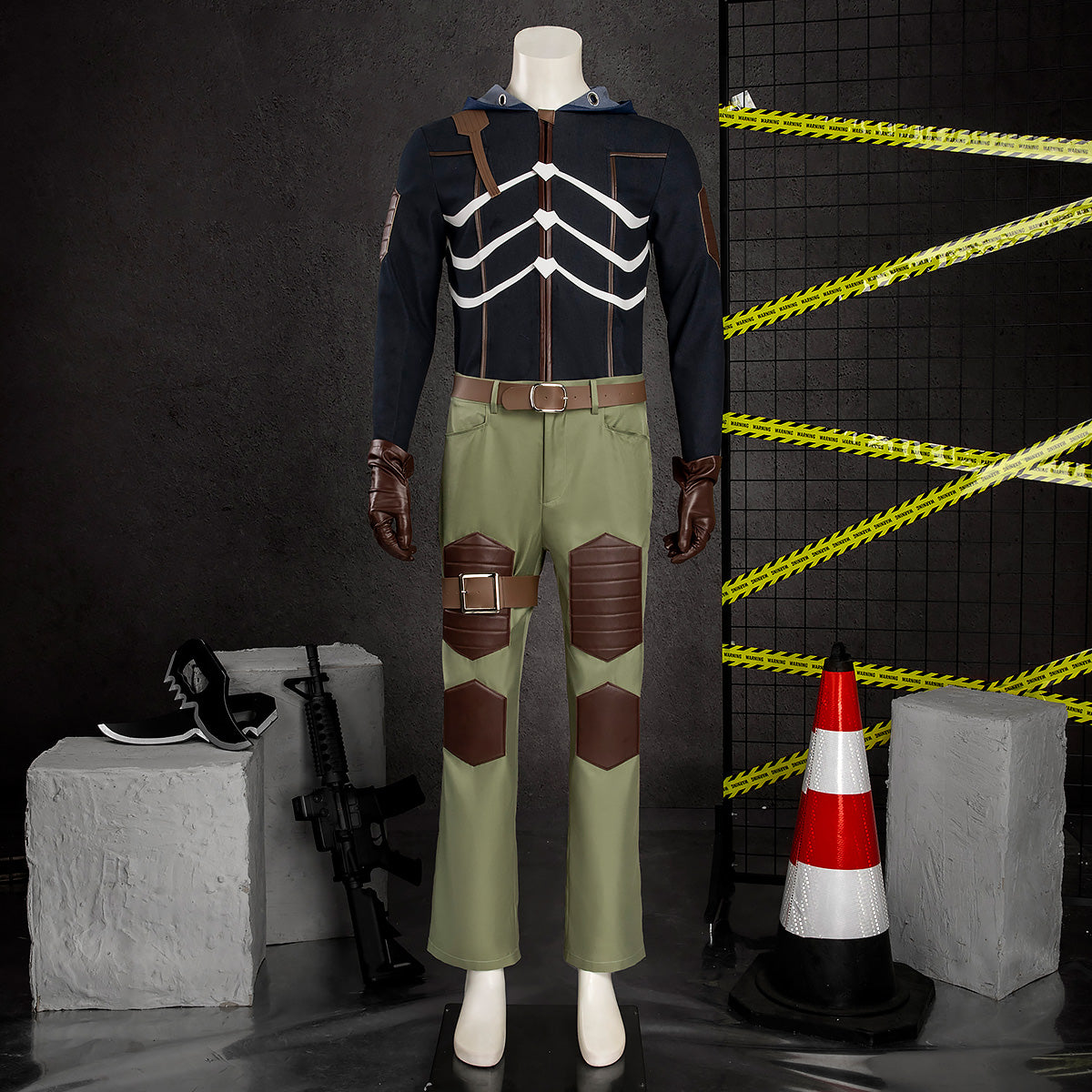 Dorohedoro Caiman Cosplay Costume