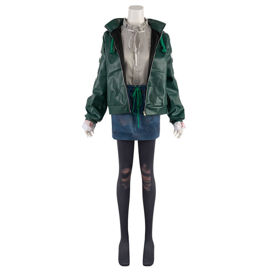 Dead by Daylight Bunny Feng Min Halloween Green Cosplay Costume