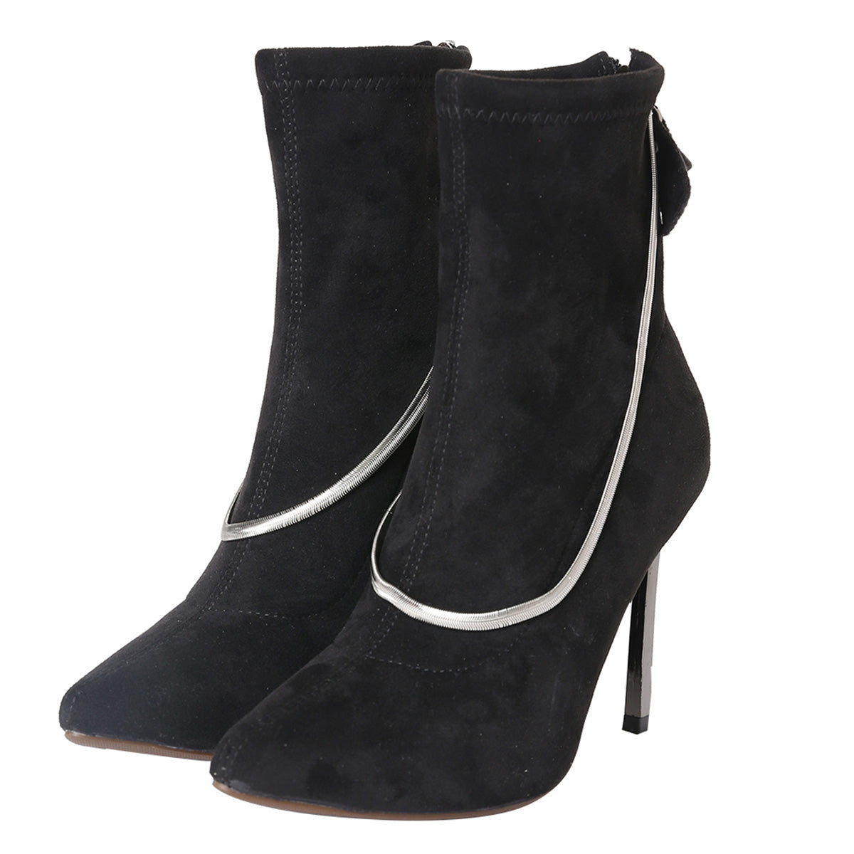 Disney Movie Cruella de Vil Black Cosplay Shoes