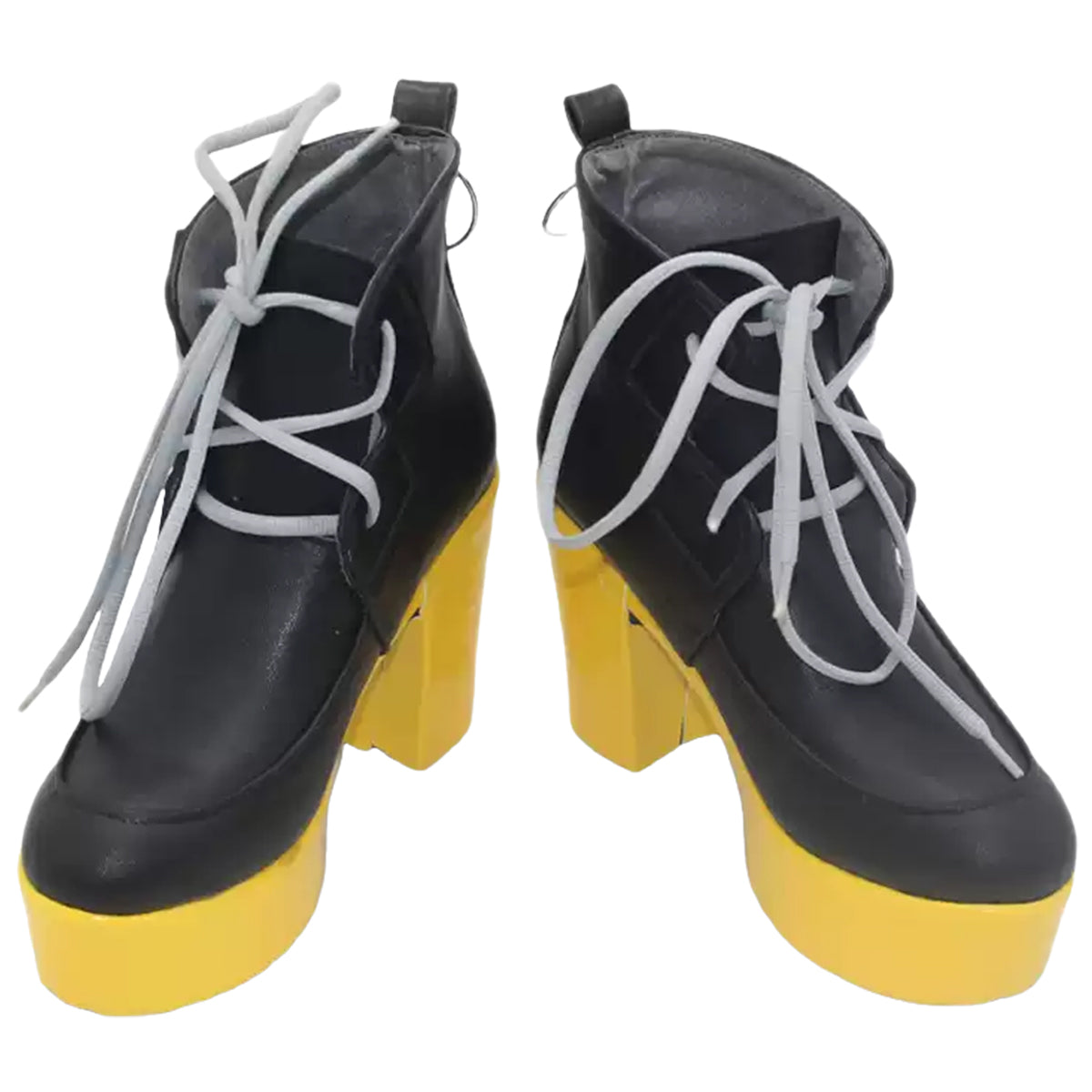 Akatsuki Deidara de Naruto Halloween zapatos blancos botas de Cosplay