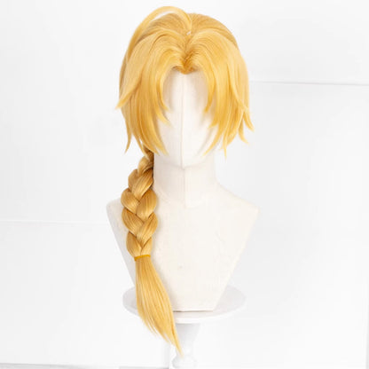 Chainsaw Man Denji Goldene Cosplay Perücke