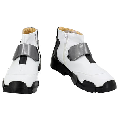 Akatsuki Deidara aus Naruto Halloween Weiße Schuhe Cosplay Stiefel