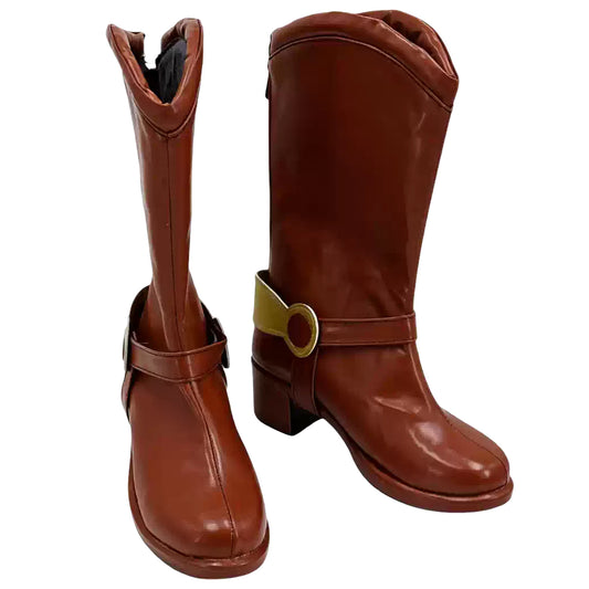 Pixar Toy Story Jessie Brown Shoes Cosplay Boots