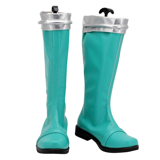Power Rangers Dino Charge Dino Charge Green Ranger Green Shoes Cosplay Boots