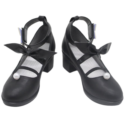 Akatsuki Deidara de Naruto Halloween zapatos blancos botas de Cosplay