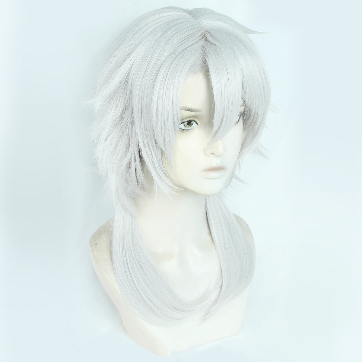 Chainsaw Man Fami White Cosplay Wig