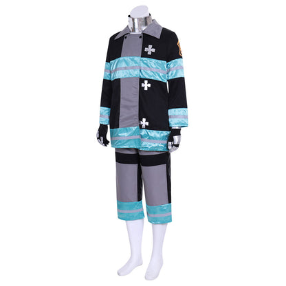 Fire Force Enen no Shouboutai Shinra Kusakabe Battle Suit Cosplay Costume