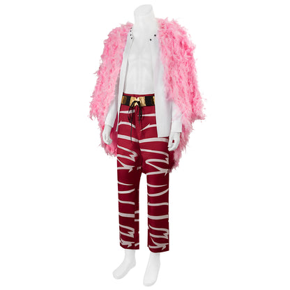 [In stock] One Piece Donquixote Doflamingo Cosplay Costume